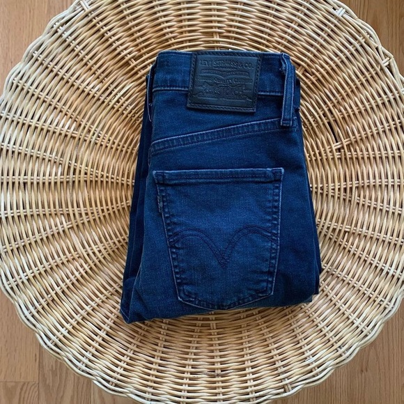 Levi’s Mile High Super Skinny Jeans in Rogue Wave - Picture 2 of 5